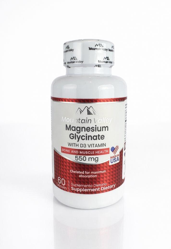 Magnesio Glicinato con Vitamina D3